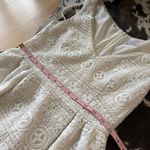 RED VALENTINO Crocheted Lace Mini Dress In White Size 40 Photo 10