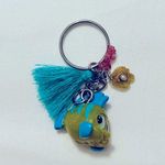 Keychain Featuring Flounder from Disney “Little Mermaid ” Yellow Photo 2