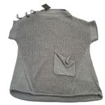 Akira  Gray Blouse‎ Elegant Top Photo 0
