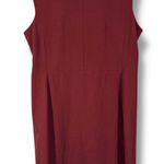 MM.LaFleur M.M. Lafleur Aditi 2.0 Brick Red Sheath Professional Dress Size 14 Photo 0