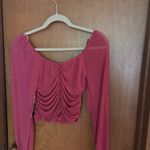 Kirious Pink Ruched Top Photo 1