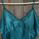 Japna  Slip Midi Dress Dark‎ Green Side Slip Size Medium Sexy cocktail Photo 3