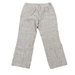 Coldwater Creek Linen Wide Leg Pants 18W Beige Relaxed Fit Coastal Boho Photo 2