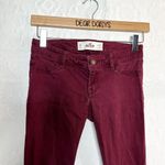 Hollister Maroon Skinny Stretch Jeggings Photo 2