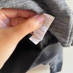 Athleta  Bombtastic Charcoal Gray Bomber Full Zip Jacket Womens Size S‎ Athletic Photo 5