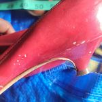 Boutique 9 Red Leather Luciano Kitten Heels Size 8 Photo 9