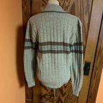 Vintage 70s striped grandpa cardigan Size XL Photo 11