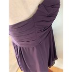 Bill Levkoff  Purple strapless dress size 14 Photo 3