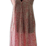 Oscar de la Renta  Night Gown Medium Maxi Pink Label Photo 0