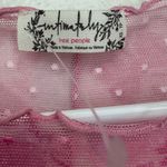 Free People Intimately Free Floral Mesh Baby T Shirt In Rosy Pink XS-S Photo 6