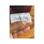 Leslie Fay Vintage  Abstract Print Midi Dress Geometric 80s Secretary Dress S/M Photo 4