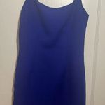 Lovers + Friends  Spaghetti Strap Ruffle Teddy Mini Dress size XS - Royal Blue Photo 0