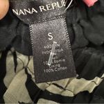 Banana Republic  Black Floral Maxi Skirt Small Photo 3