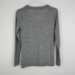 Smartwool  Front Range sweater small 100% merino wool cardigan button front gray Photo 3