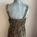 Grace Elements  Cheetah Print High Low Ruffle Maxi Photo 5
