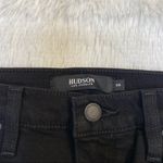 Hudson Jeans  Lulu Pierced Denim Mini Skirt Photo 5