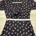 Maje  IMPRIME RUISSO Floral-Print Knotted Woven Mini Dress Size 36 Photo 8