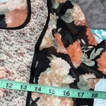 Simply Noelle  womens XS (4-6) sheer floral blouse v neck pullover 3/4 sleeves Photo 5