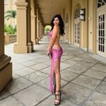 Lovers + Friends  x Bridget Womens Cleo Top in Emberglow Multi Medium New Crop Photo 9