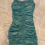 Lucy in the Sky  Mini Dress teal Photo 1