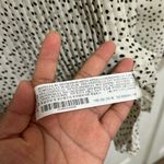 ZARA  White and Black Polka Dot Blouse Photo 2