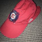 Adidas Chicago Fire MLS Strap back Hat Red OSFA Photo 1