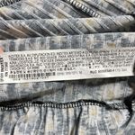 ZARA Daisy Printed Rib Tiered Hem Short Sleeve Dress Black White Size Medium Photo 12