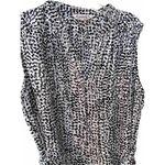 Nanette Lepore  GRAY BLACK SHORT SLEEVE A LINE DRESS Women’s SIZE 4 Photo 7