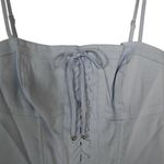 BCBGMAXAZRIA  Womens M Linen Blend Corset Top NEW Photo 3