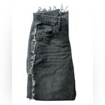 Good American GOOD AMERICAN Good Boy Frayed Outseam Straight Leg Jeans Photo 4