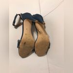 mix no. 6 Pavia blue denim high heel ankle strap women size 7 / 37.5 EU Photo 8