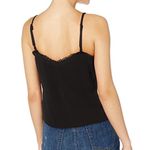 BB Dakota Women's Black One Hot Minute Button Front Bubble Crepe Cami Tank sz S Photo 3