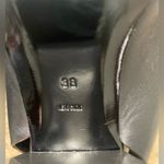 Alexander Wang Nadia Leather Cut Out Peep Toe Silver Heel Shoes Size 8 Photo 8