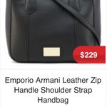Emporio Armani Black Armani purse Photo 1
