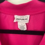 FOR THE REPUBLIC For The Republic Magenta V-Neck Long Sleeve Pullover Sweater Women's Size Large Photo 2