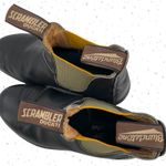 Blundstone X Ducati Scrambler Leather Chelsea Motorcycle Boots AU 4.5 FLAW Photo 2