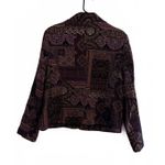 Christopher & Banks  Women's Blazer Jacket Size XL Extra Large Tapestry Purple Photo 1