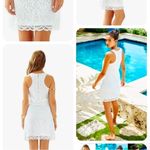 Lilly Pulitzer Paradise Island Engineered Lace Stelle Dress in Resort White Photo 3