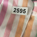 Talbots  Striped‎ Cotton Button Down Shirt Pastel Colors Womens Size S Photo 6