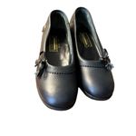 Foothills Women's Leather Wedge Shoes Size 7 Black Made In USA Photo 5