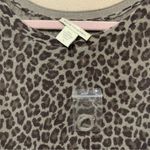 White + Warren Cashmere Leopard Dress Brown Photo 6