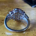 Anthill Garnet Sterling Silver Ring Size 7 Photo 4