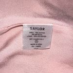 Saylor NEW  Yulia Long Sleeve Metallic Plaid Babydoll Mini Dress MEDIUM Photo 5