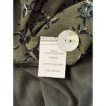 Figueroa & Flower Animal‎ Print Maxi Dress L Green Floral Cottage core Boho Slip Size L Photo 12