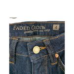 Faded Glory  Womens Midrise Bootcut Jeans Size 4 Dark Blue Denim Slim Fit Photo 2