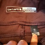 Carhartt Fitted Utility Leggings Women’s Size XS Burgundy Stretch Workwear Photo 3