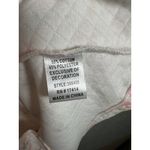 Miss Elaine Medium House Coat Robe Floral Womens Quilted Zip Pink White Womens Photo 10