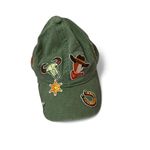 Cowboy Hat Olive Otto Flex‎ Western Embroidered Skull Horseshoe Sheriff Star Green Photo 6