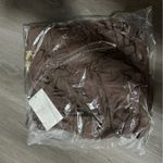 Nookie Revolve Tia Midi Cut Out Chain Strap Dress in Mocha Brown Size M NEW Photo 5