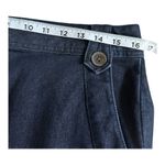 Dana Buchman Dark Rinse Denim Pencil Skirt with Button Detail - Size 6 Photo 5